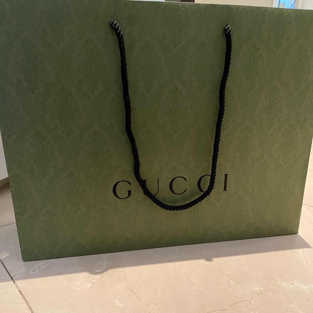 Authentic Gucci Reusable Shopping Bag